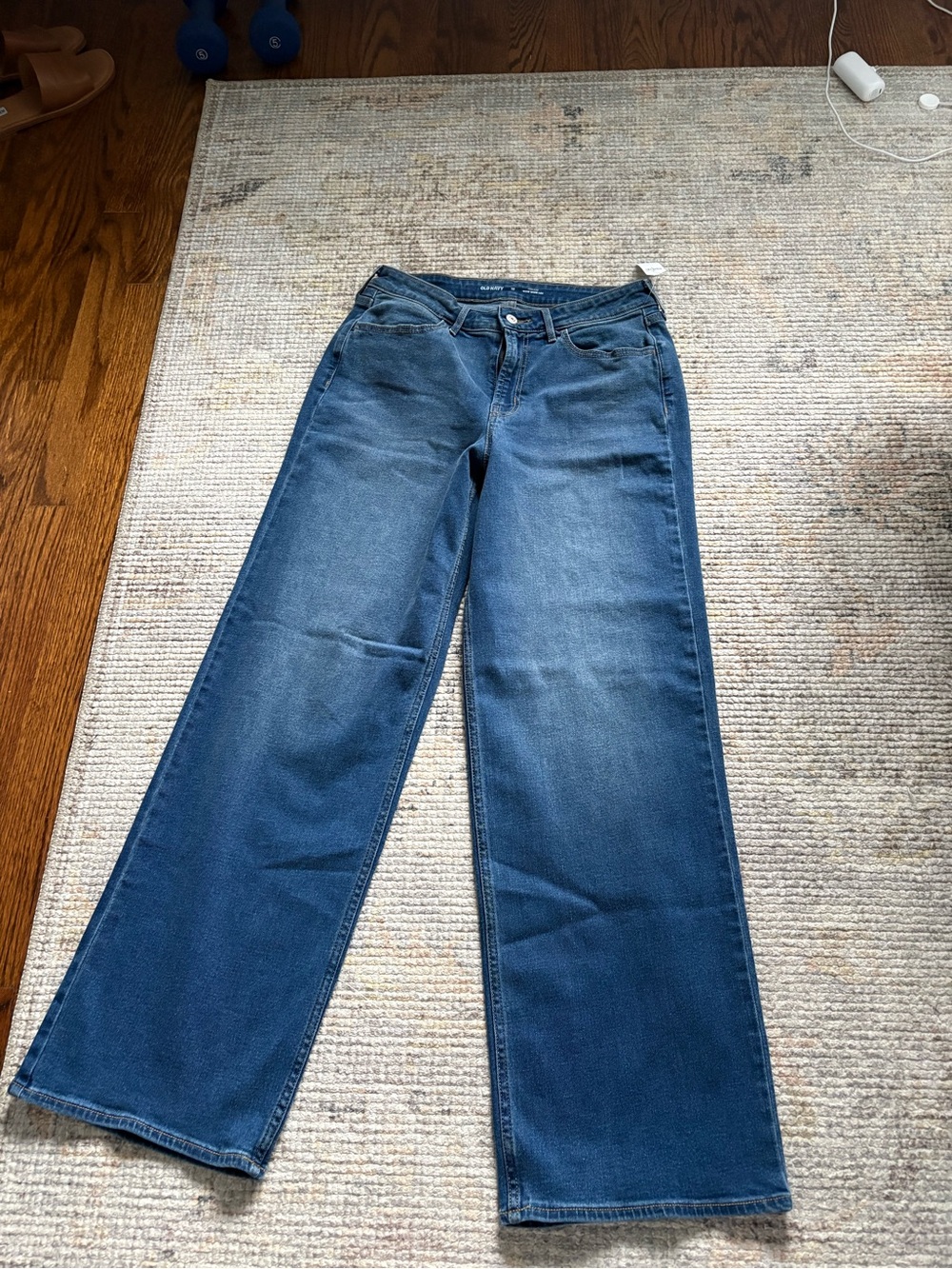 Old Navy Dark Blue WOW Wide Leg Jeans